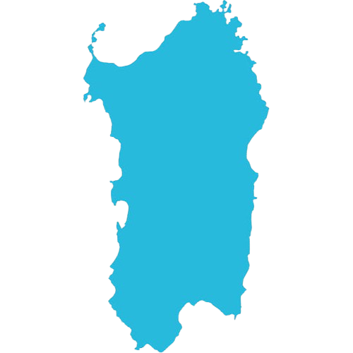 Sardinia map