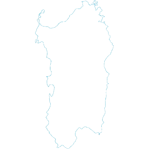 Map of Sardinia